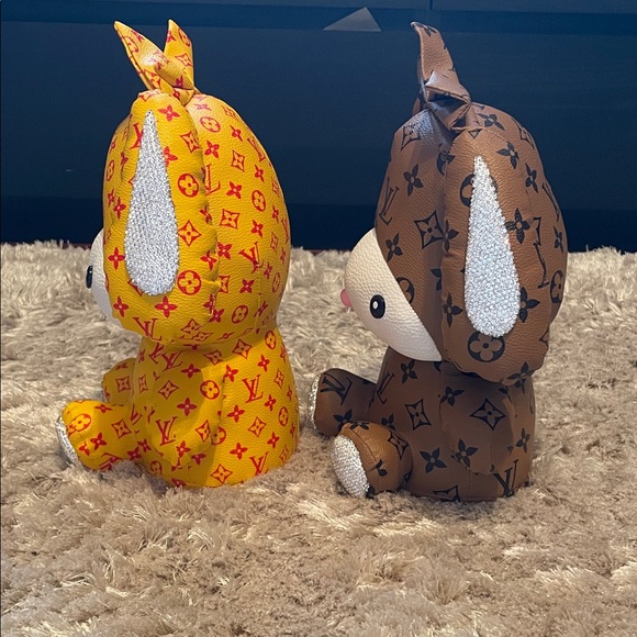 LV Monogram Plush in Yellow available only PRICE PER ITEM - Picture 3 of 5